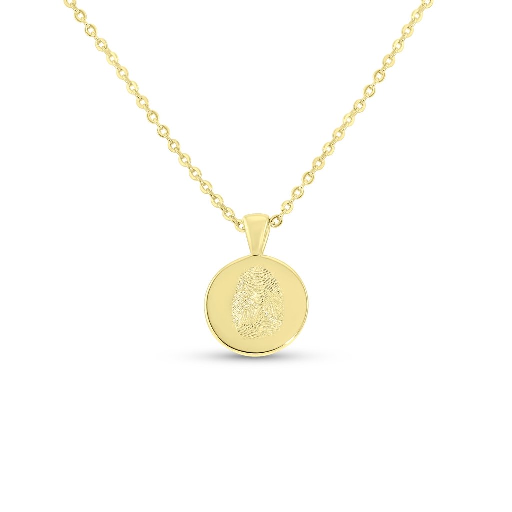 Small Fingerprint Necklace - MemoriesMade