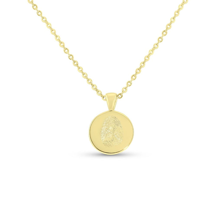 Small Fingerprint Necklace - MemoriesMade