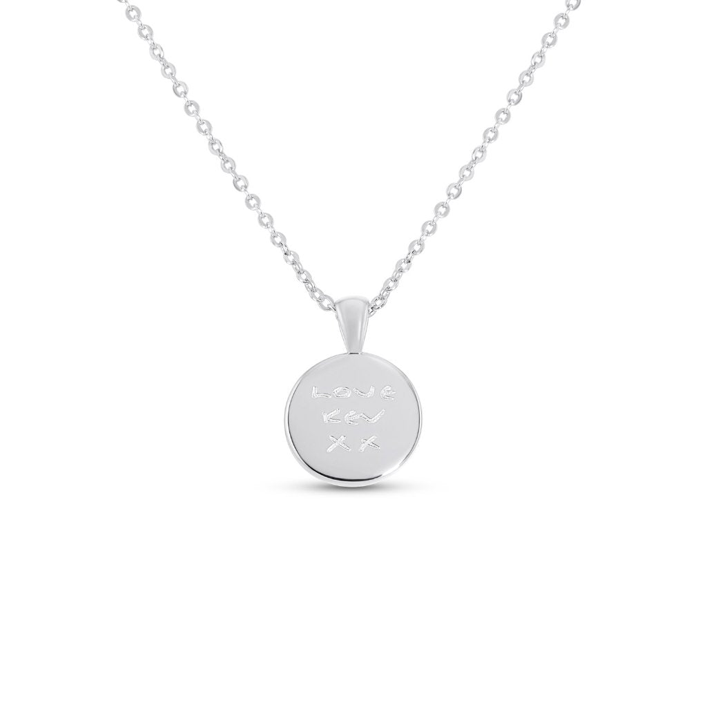 Small Handwriting Necklace - MemoriesMade