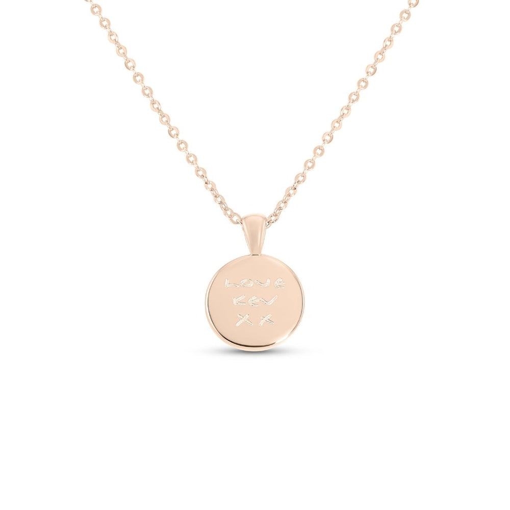 Small Handwriting Necklace - MemoriesMade