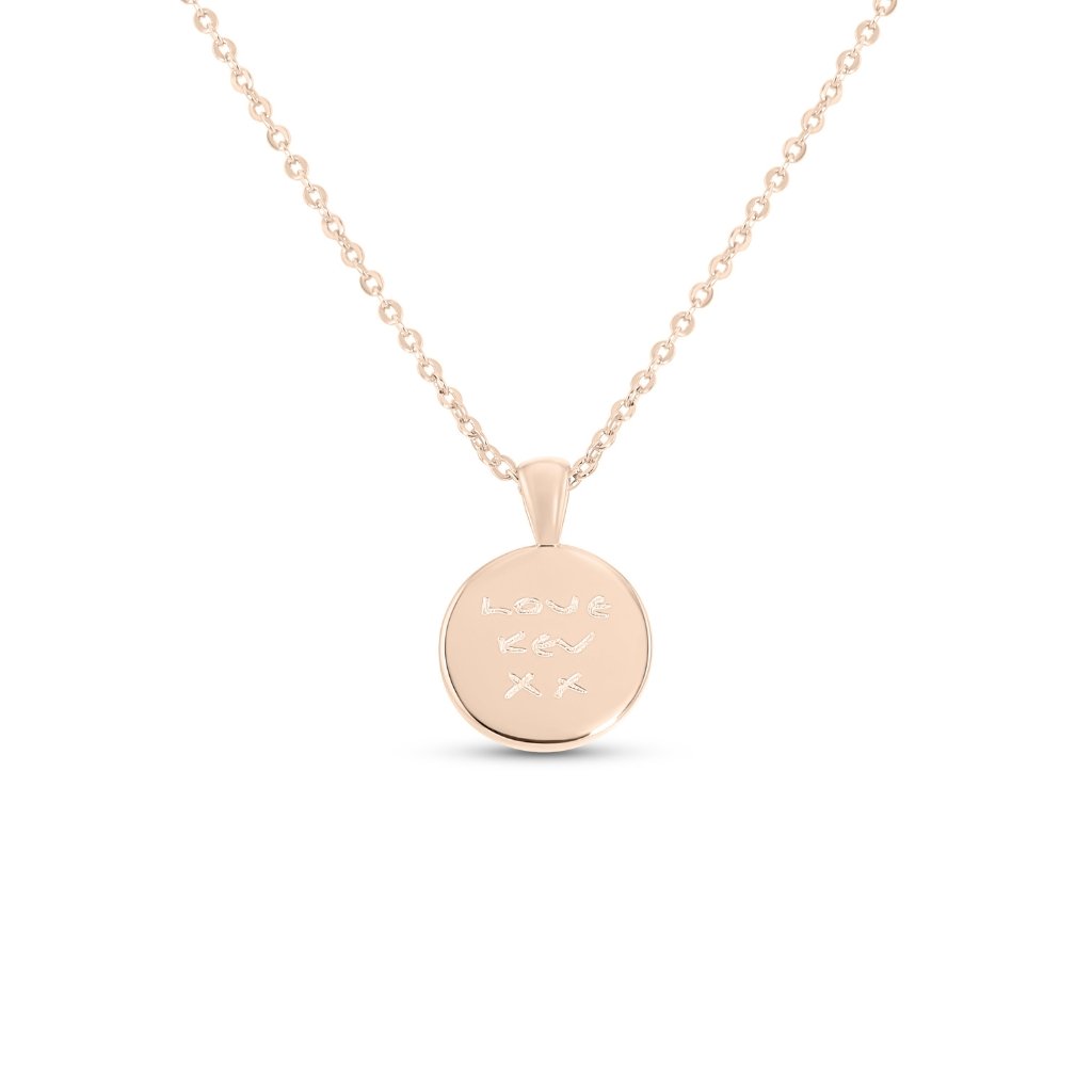 Small Handwriting Necklace - MemoriesMade