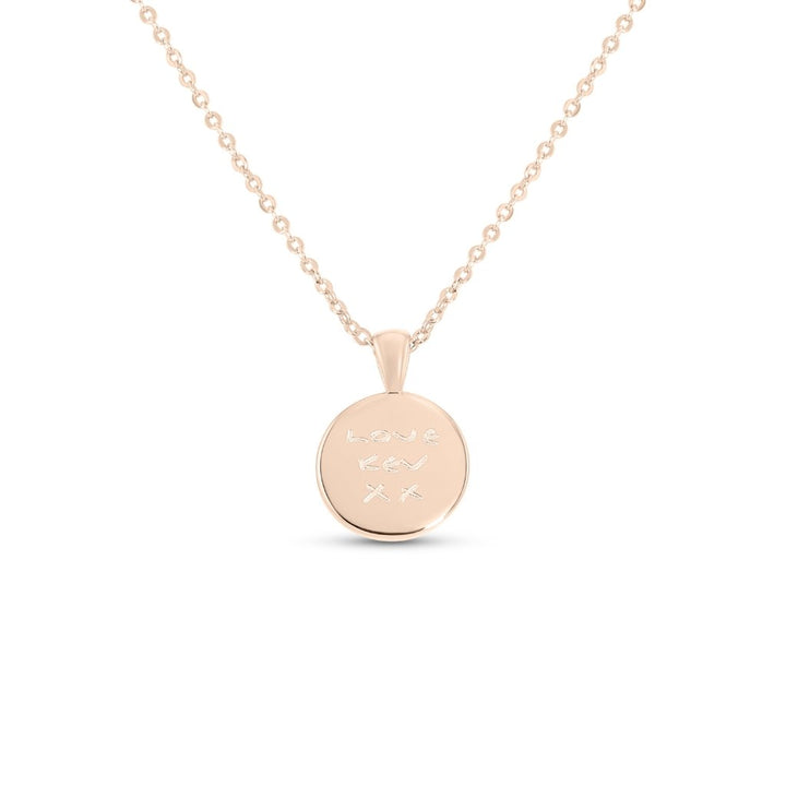 Small Handwriting Necklace - MemoriesMade