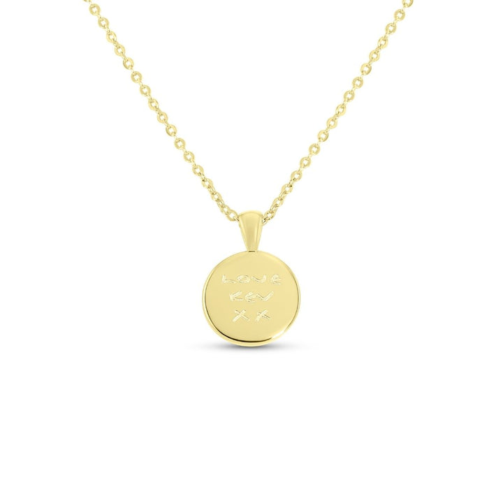 Small Handwriting Necklace - MemoriesMade