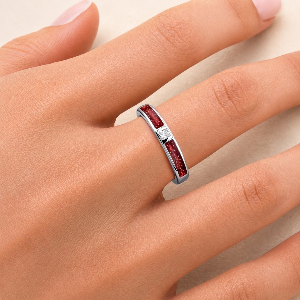 Solace Ashes Ring - MemoriesMade