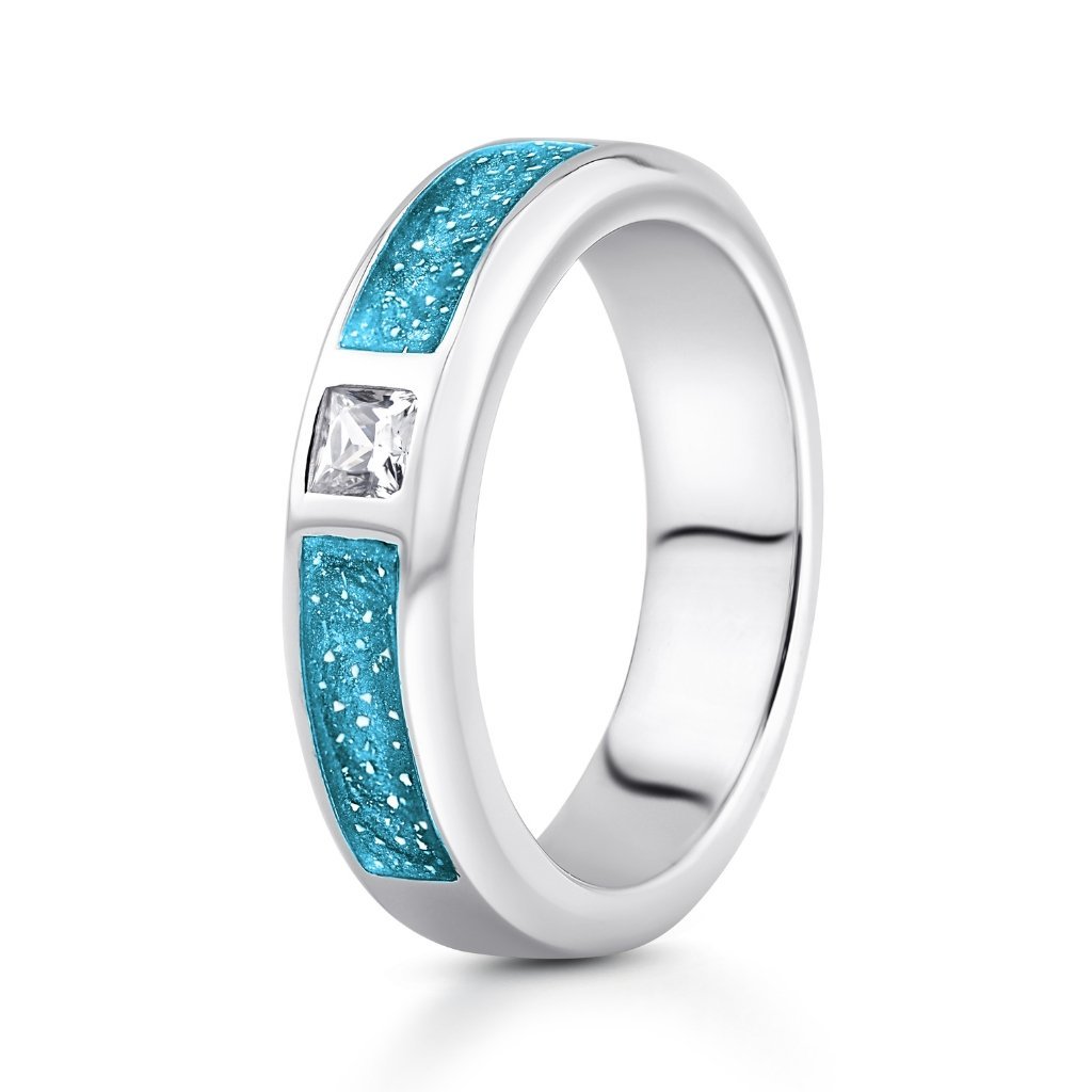Solace Wide Ashes Ring - MemoriesMade