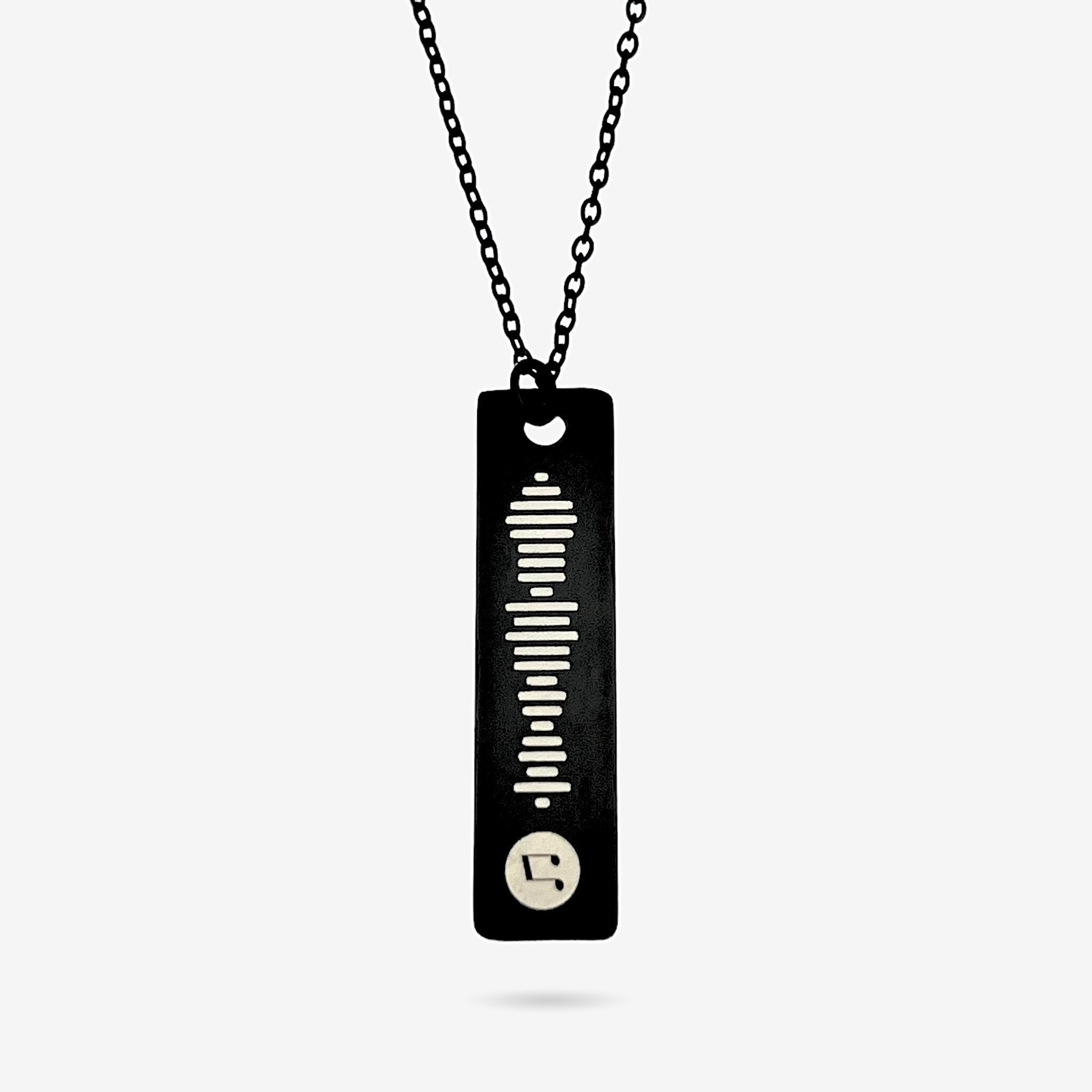 Spotify Slim Bar Necklace