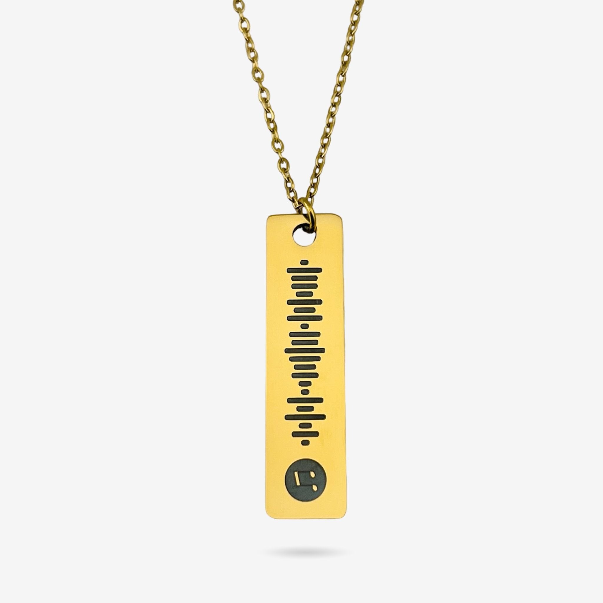 Spotify Slim Bar Necklace