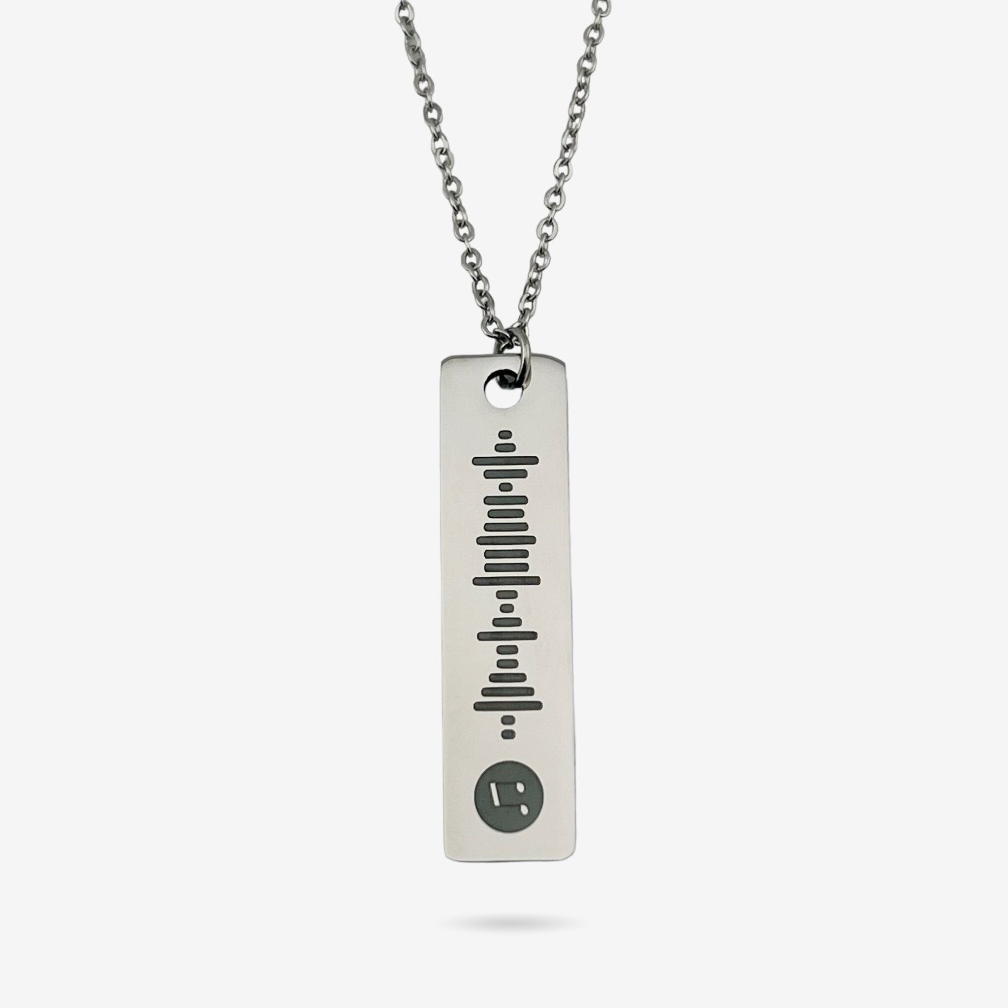 Spotify Slim Bar Necklace