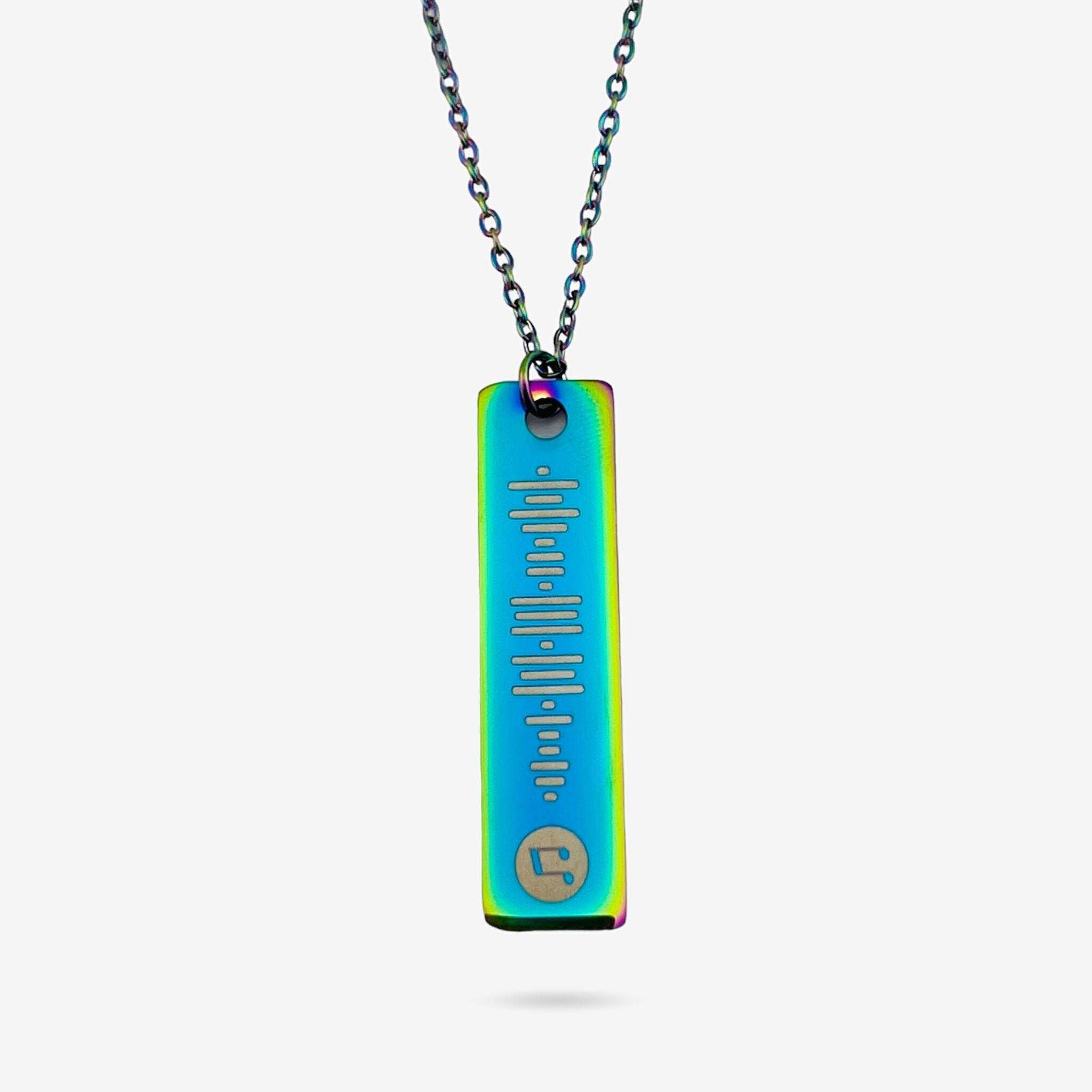 Spotify Slim Bar Necklace