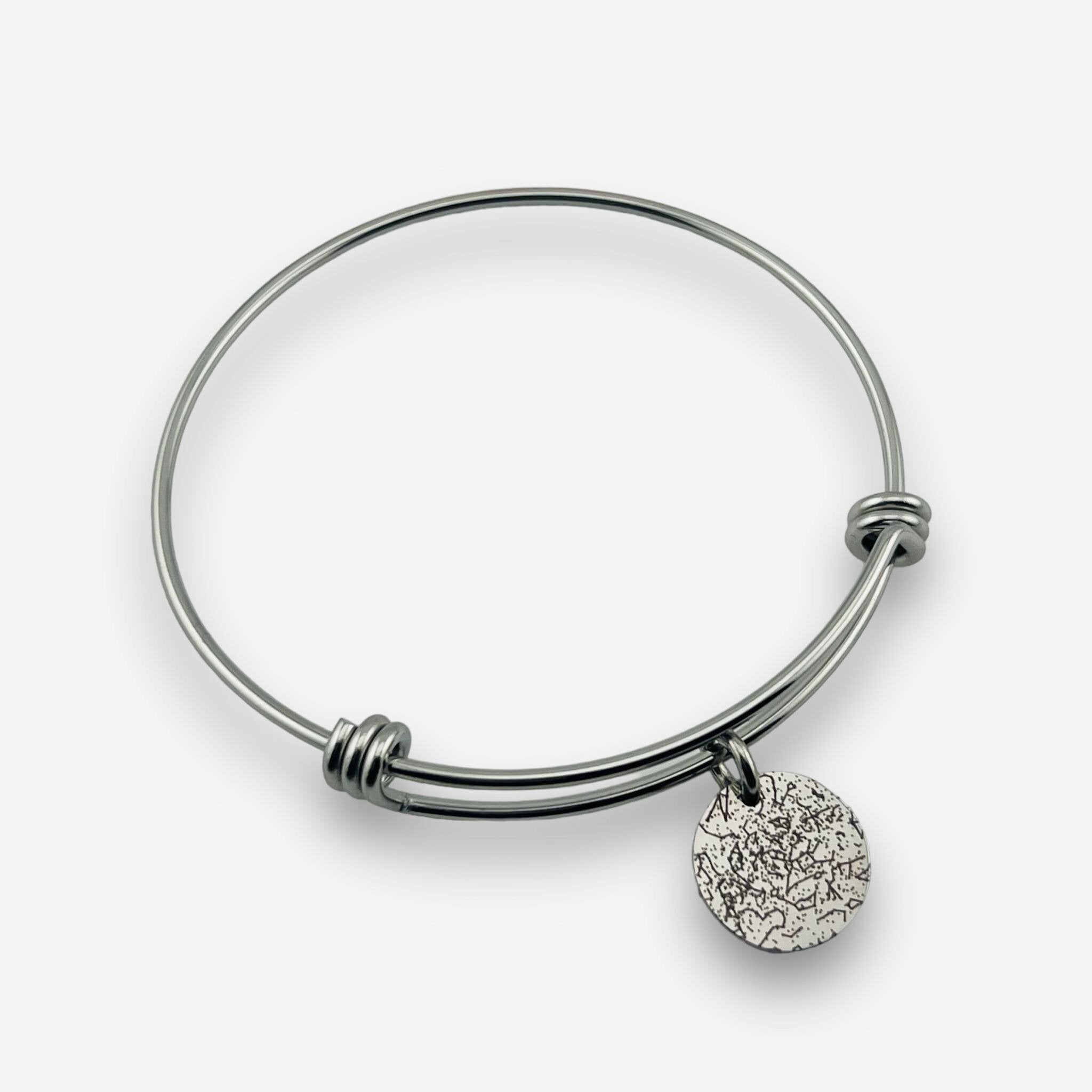 Star Map Disc Bangle