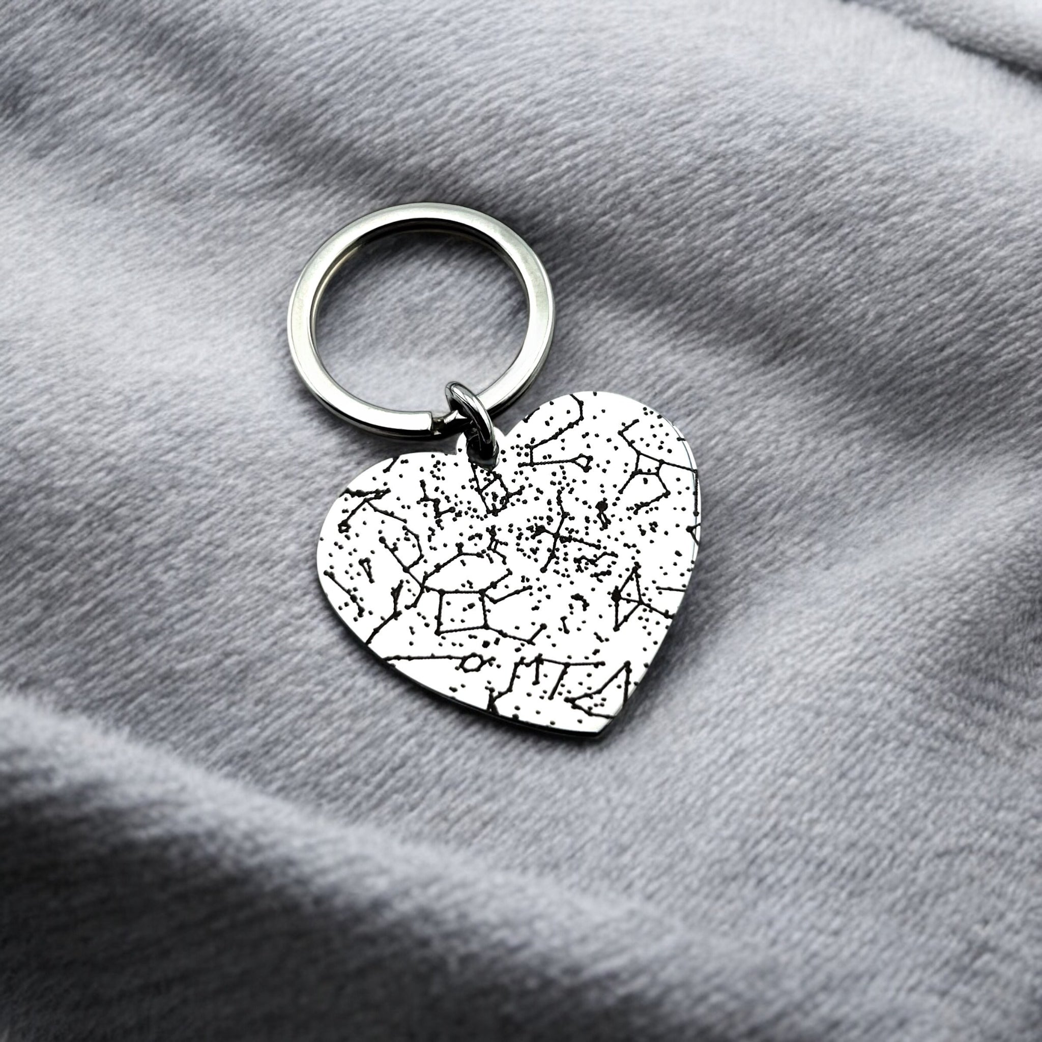 【MUWM】Heart Star Keyring MUWM】Heart Star Keyring (muwm/キーホルダー・キーリング