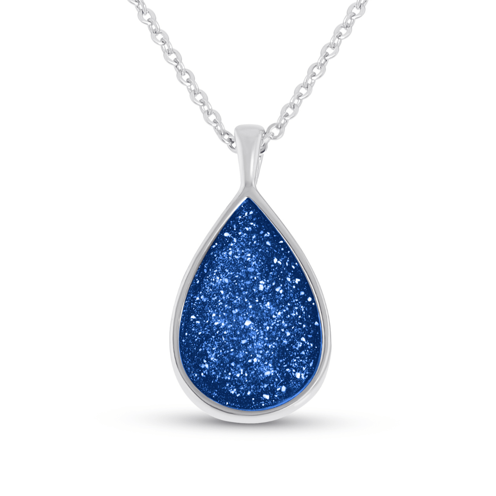 Teardrop Ashes Necklace - MemoriesMade