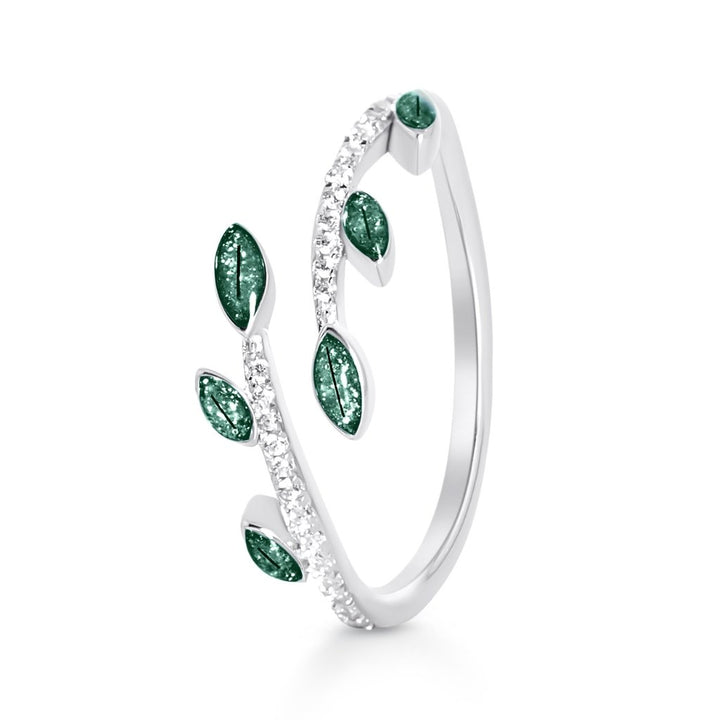 Vine of Life Hair Keepsake Ring - MemoriesMade