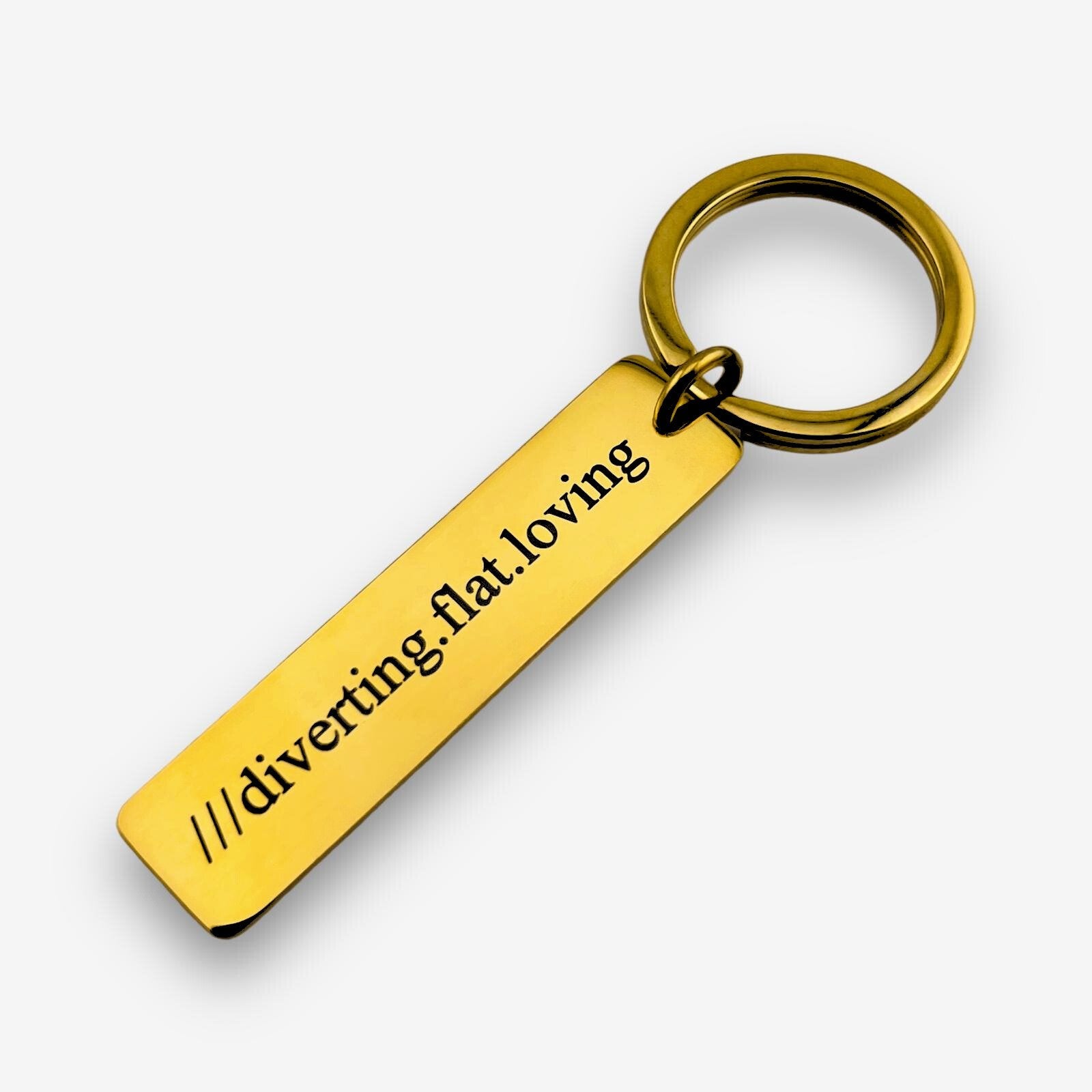 what3words Slim Bar Keychain