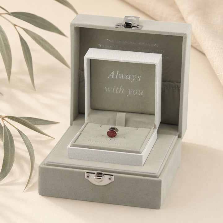 Yellow Gold Pandora-Compatible Oval Ashes Charm - MemoriesMade
