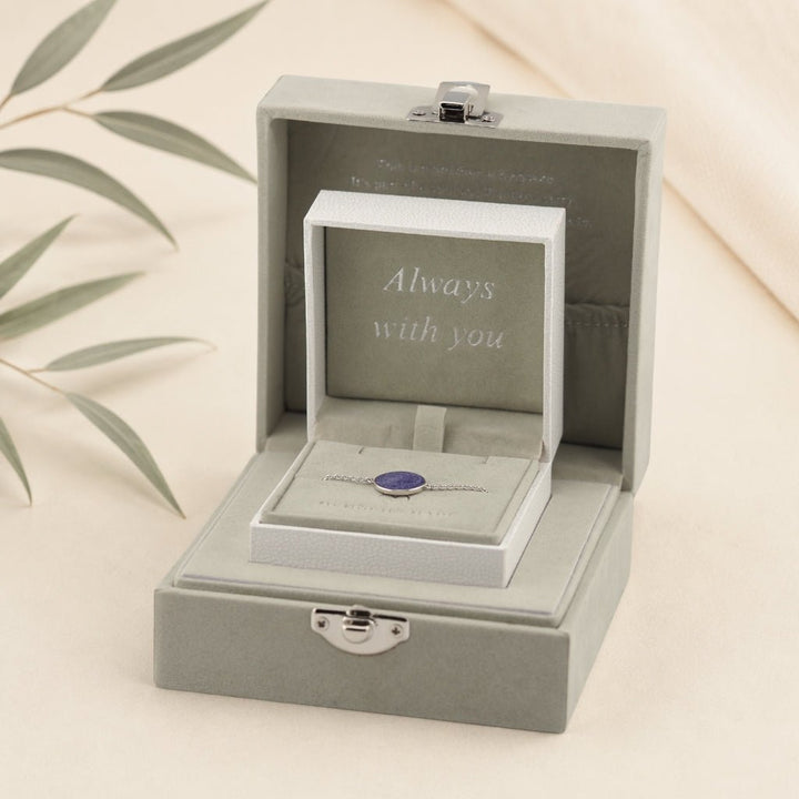 Yellow Gold Tribute Ashes Bracelet - MemoriesMade