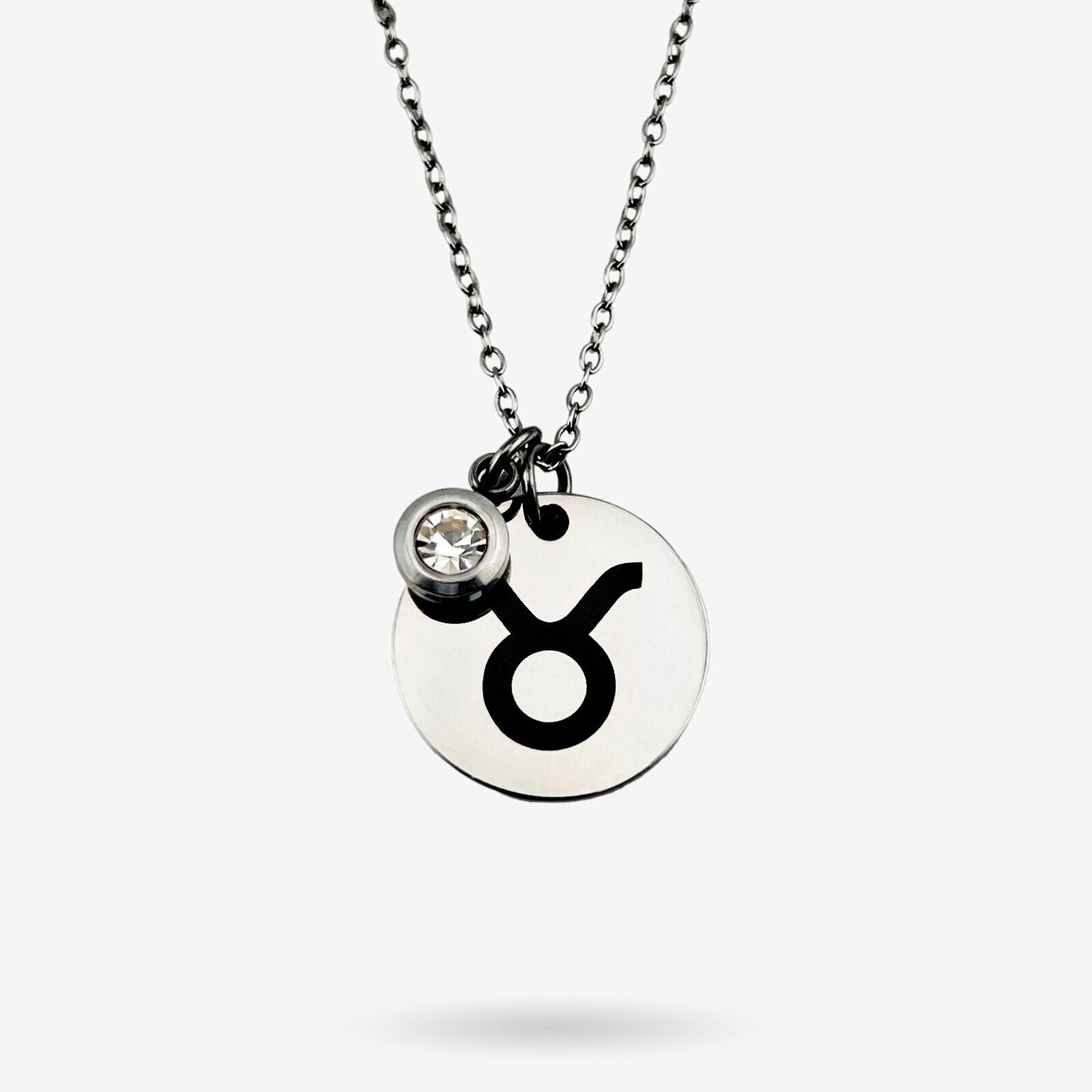 Zodiac Symbol Disc Necklace - MemoriesMade